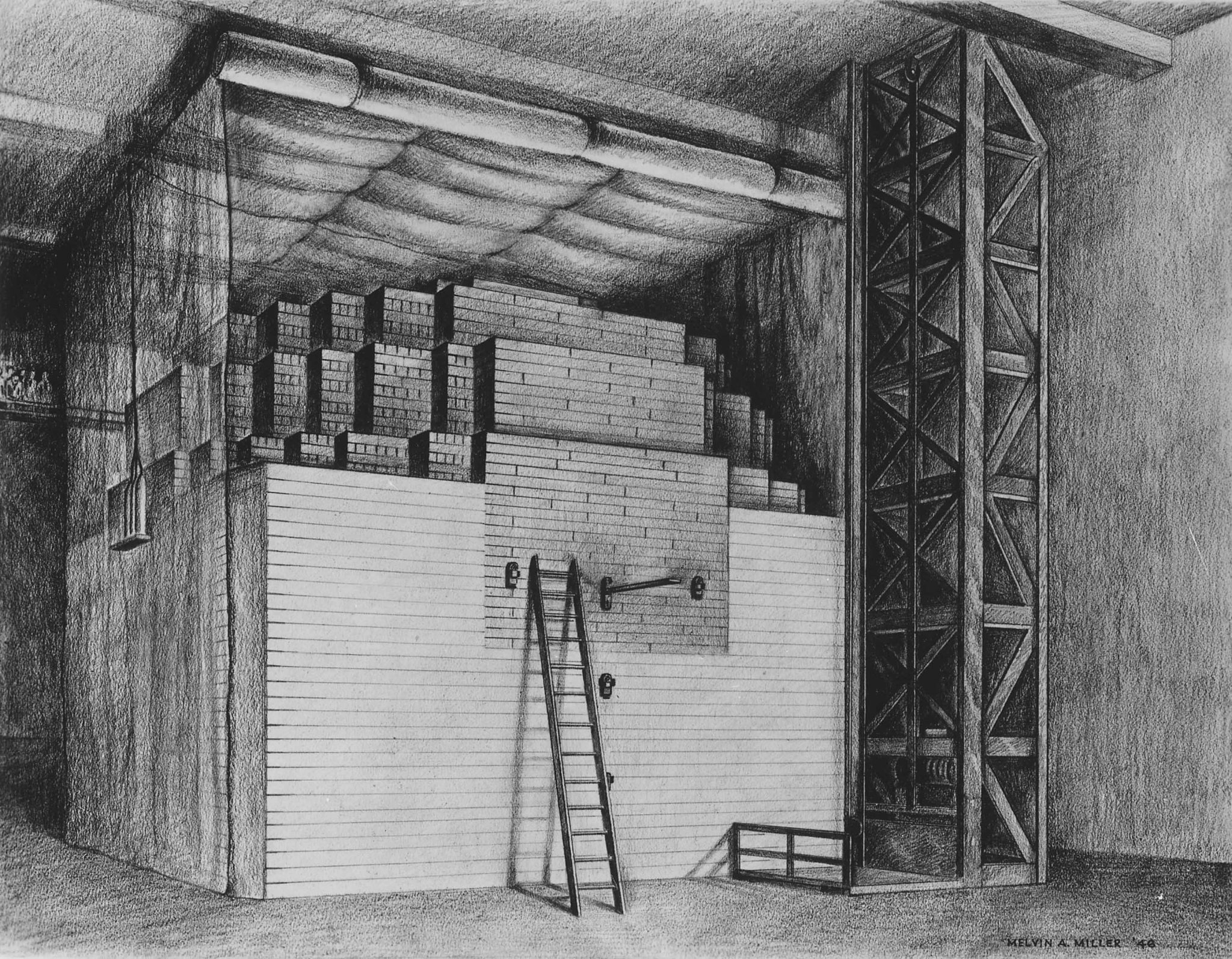 construction of the Chicago Pile-1, the world’s first nuclear reactor.