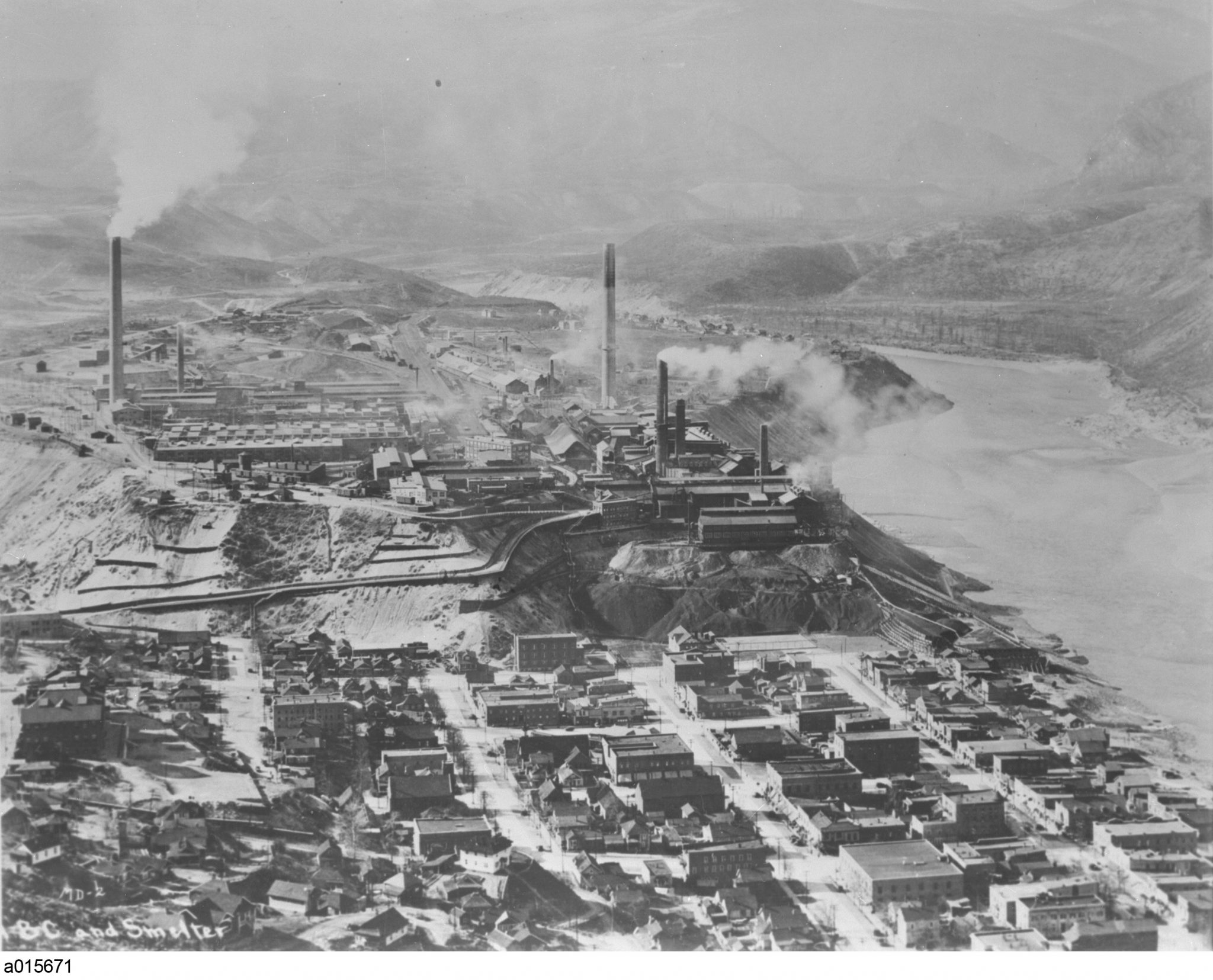 The Consolidated Mining and Smelting Company in Trail, B.C., produced heavy water essential for the control of nuclear chain reactions in nuclear reactors